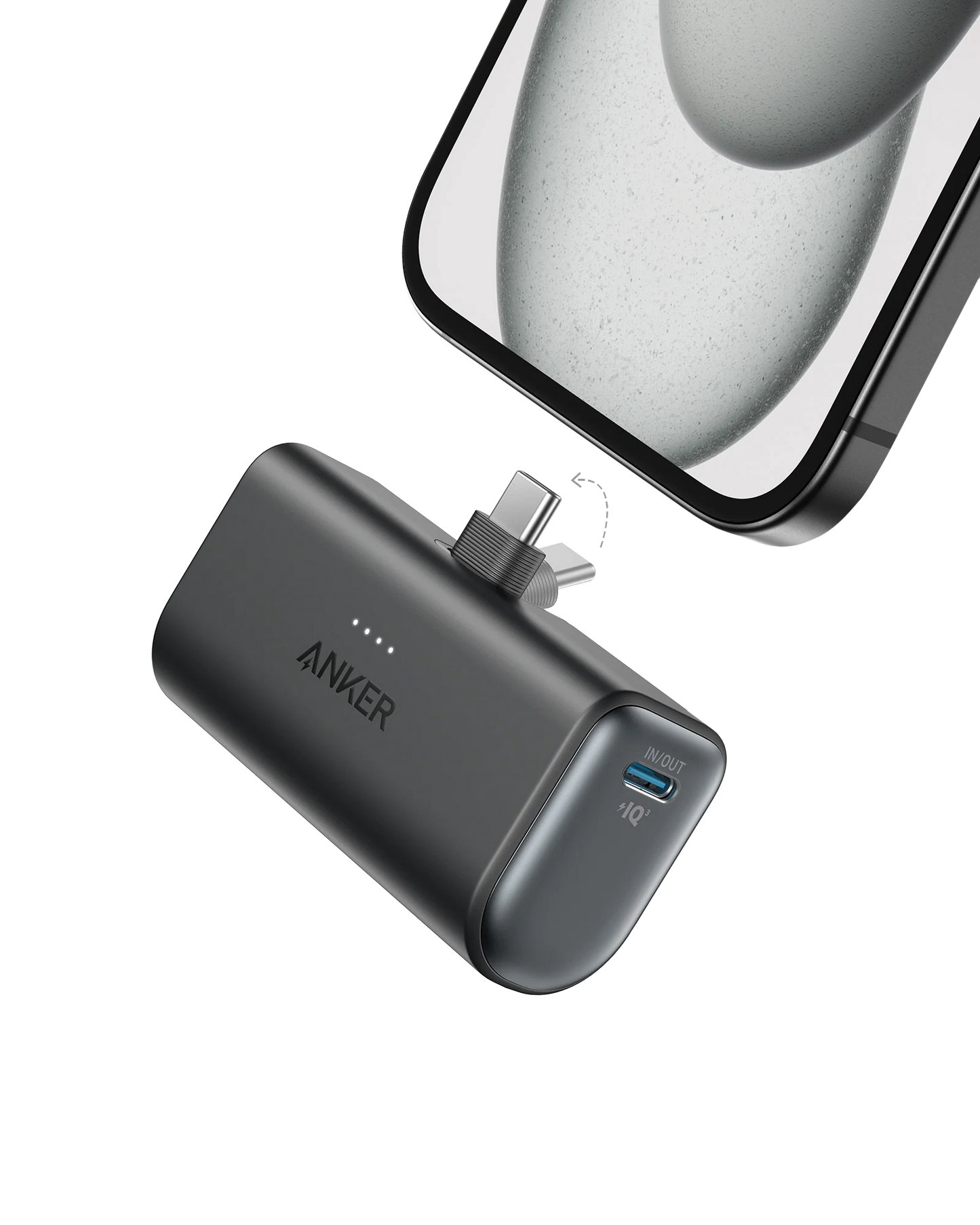 Soundcore AeroClip+ Soundcore Select 4 Go + Anker Nano Power Bank (22.5W, Built-In USB-C Connector)