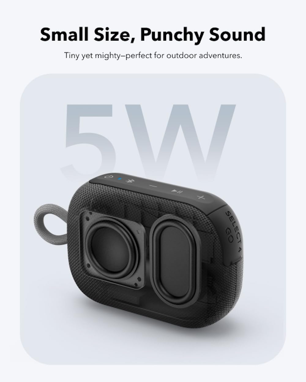 Select 4 Go |Ultra Portable Bluetooth Speaker