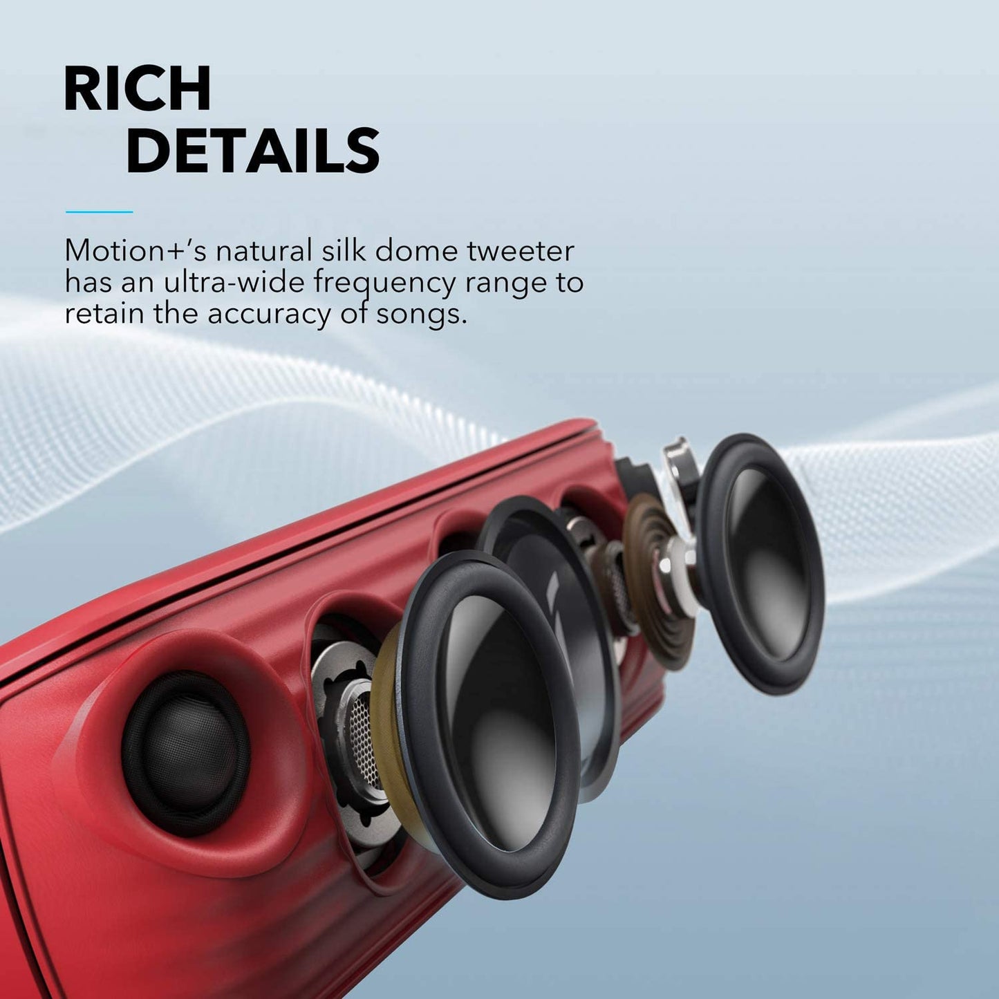 Motion+ | Portable Speaker with Intense Bass