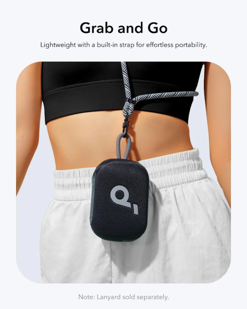 Soundcore AeroClip+ Soundcore Select 4 Go + Anker Nano Power Bank (22.5W, Built-In USB-C Connector)