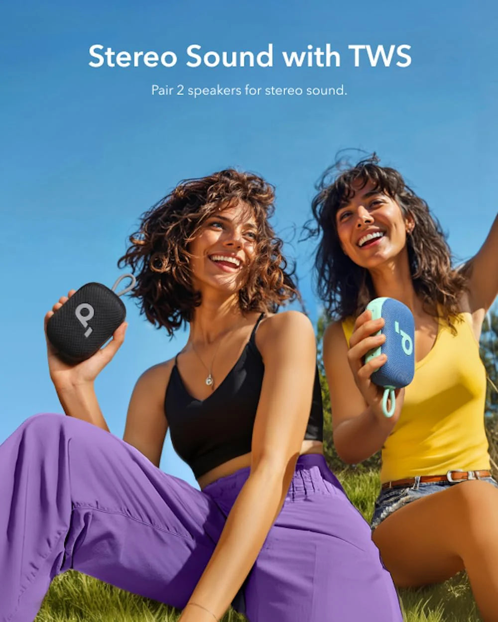 Soundcore AeroClip+ Soundcore Select 4 Go + Anker Nano Power Bank (22.5W, Built-In USB-C Connector)