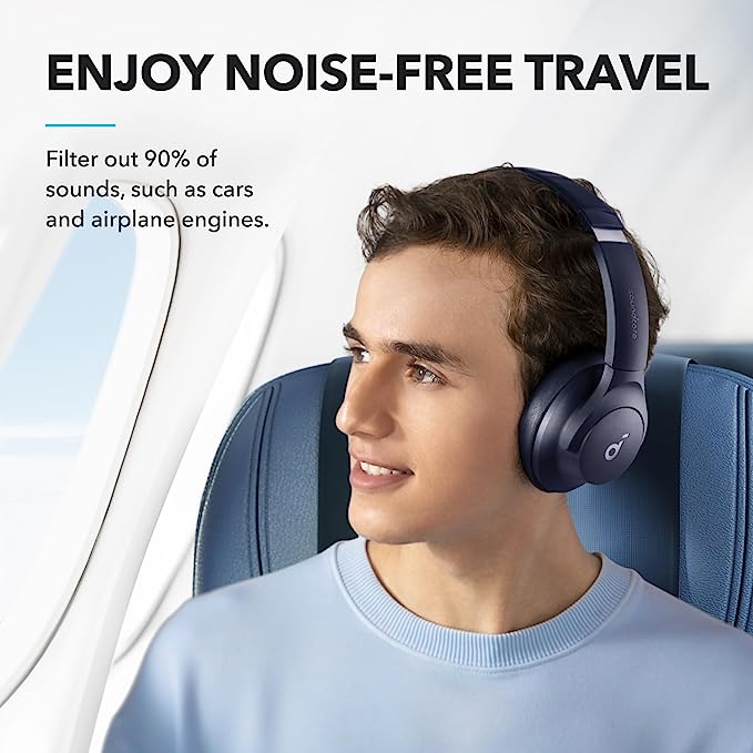 Q20i | Hybrid Active Noise Cancelling Headphones (Refurbished)