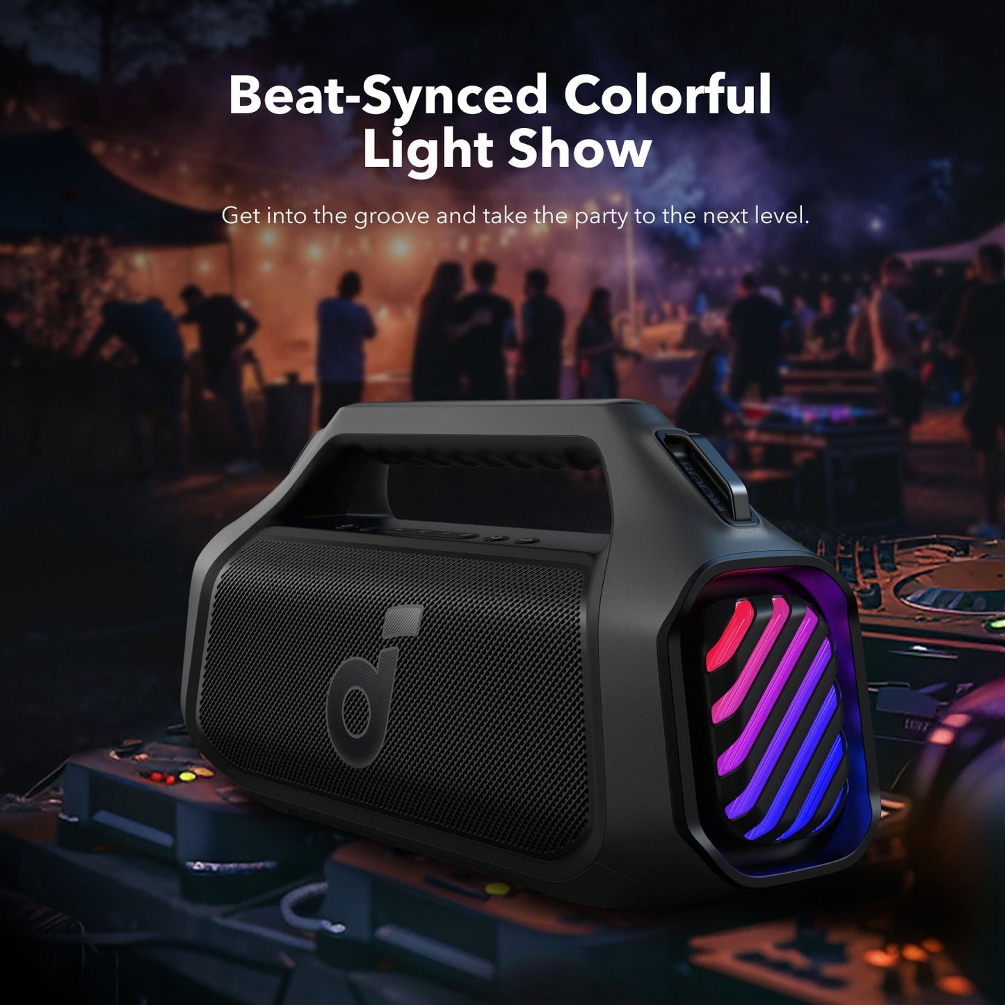 Boom 2 Plus | Powerful Outdoor Bass Bluetooth Speaker(Refurbished)