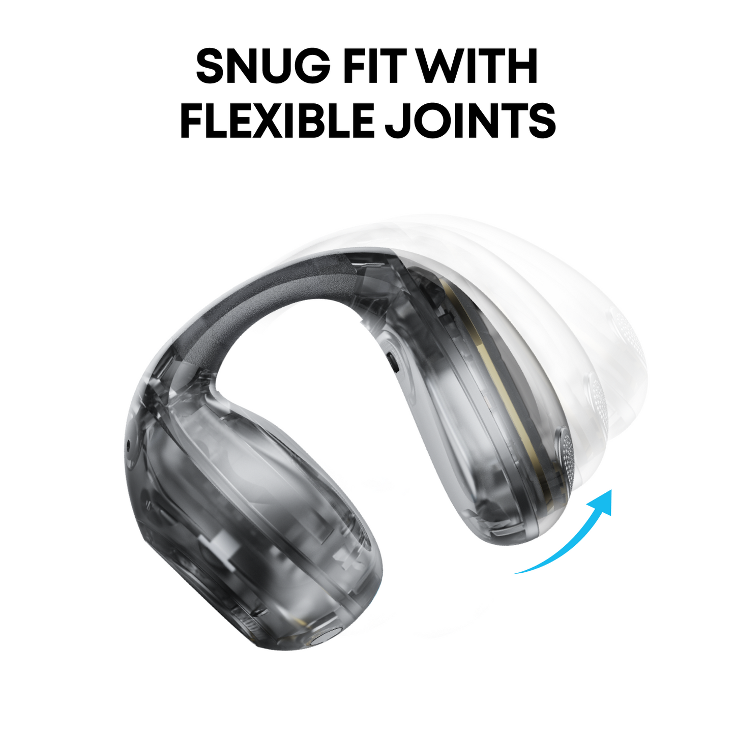 soundcore C40i | Flexible and Comfortable Clip-On Earbuds