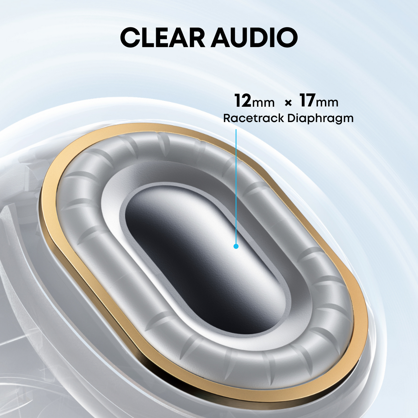 soundcore C40i | Flexible and Comfortable Clip-On Earbuds