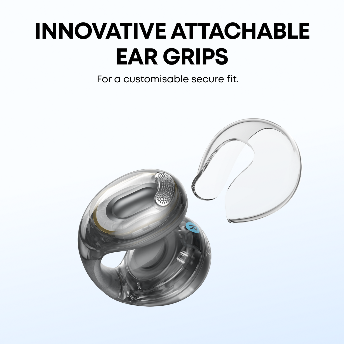 soundcore C40i | Flexible and Comfortable Clip-On Earbuds