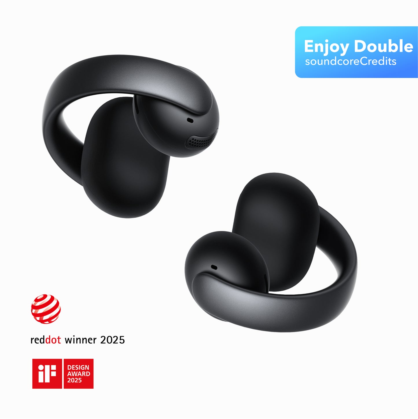 AeroClip | Open-Ear Clip-On Earbuds with Adaptive Comfort