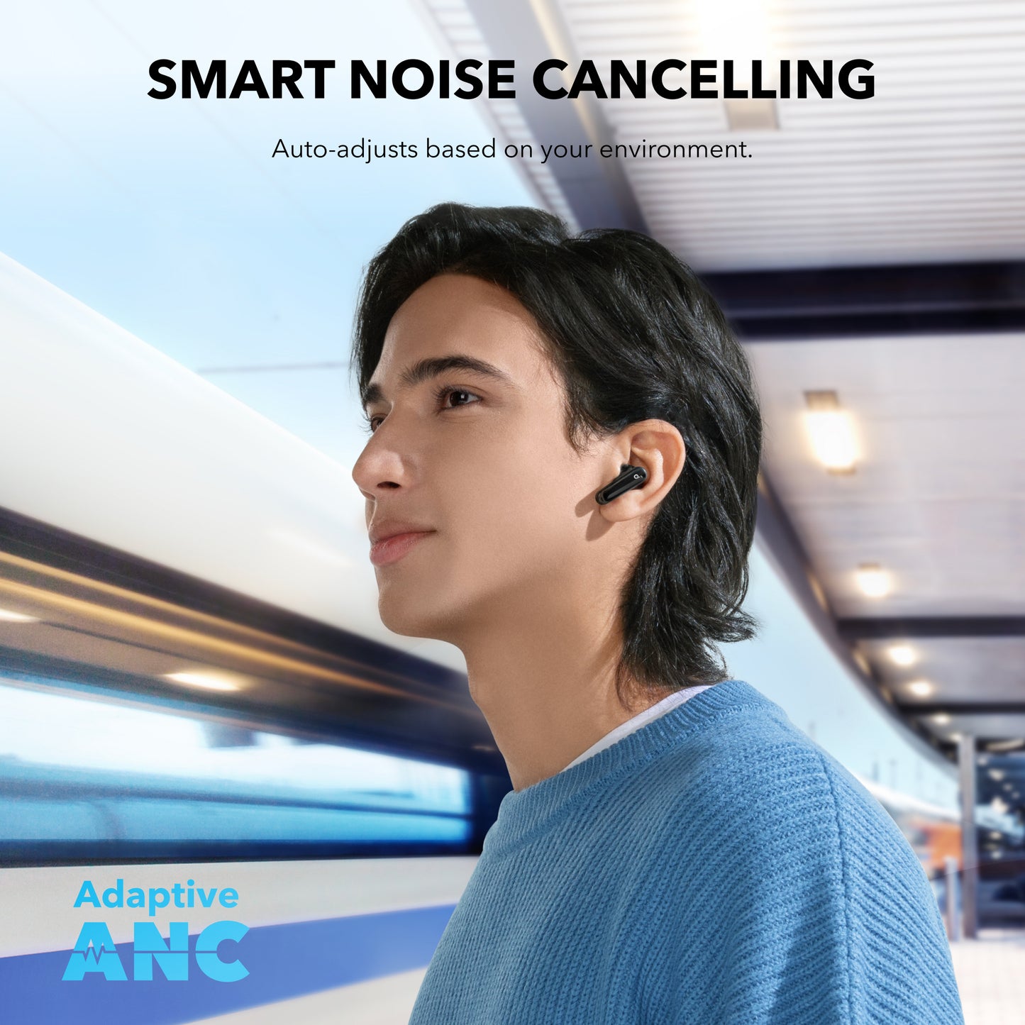 P40i | Smart ANC True-Wireless Earbuds(Refurbished)