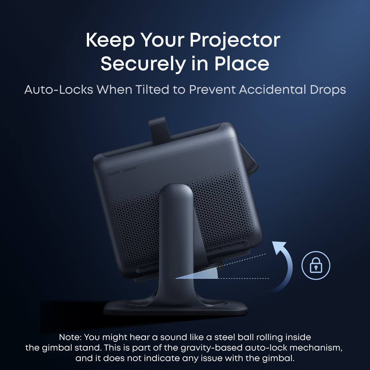 NEBULA X1 Gimbal Stand | Flexible & Auto-Lock