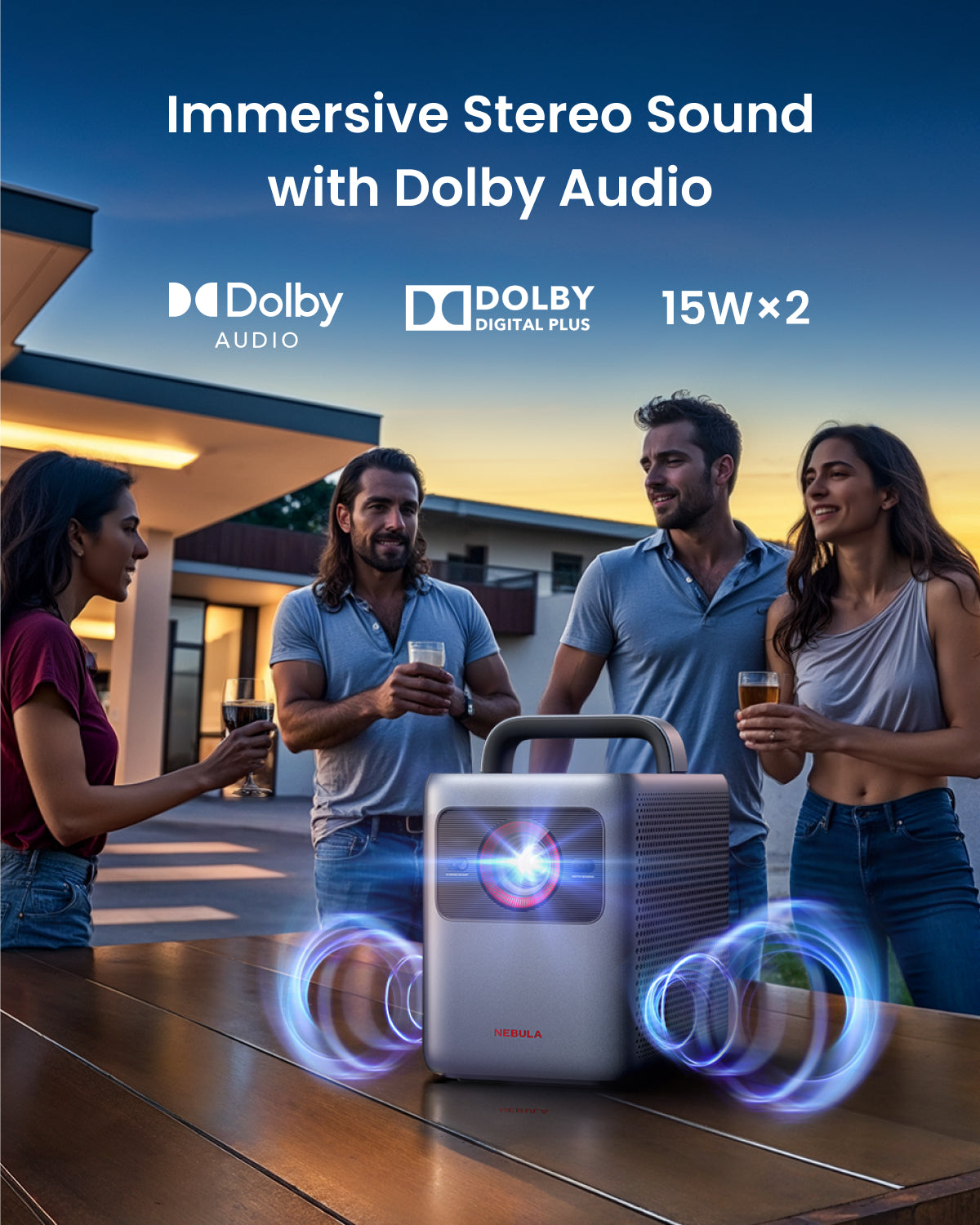 soundcore Nebula Cosmos 4K SE | Portable Smart Projector with Google TV, 4K Dolby Vision