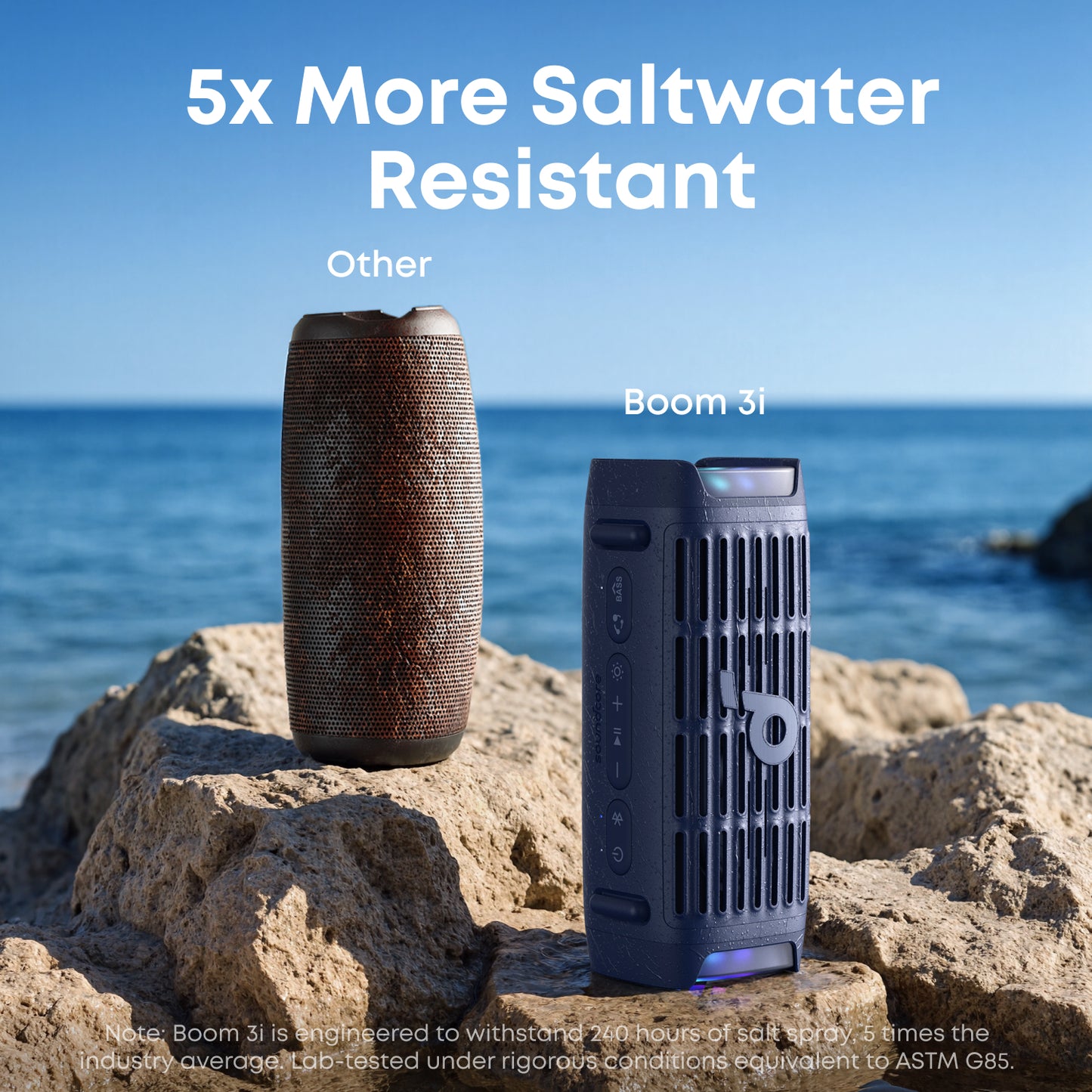 soundcore Boom 3i | Portable Rugged Outdoor Speaker