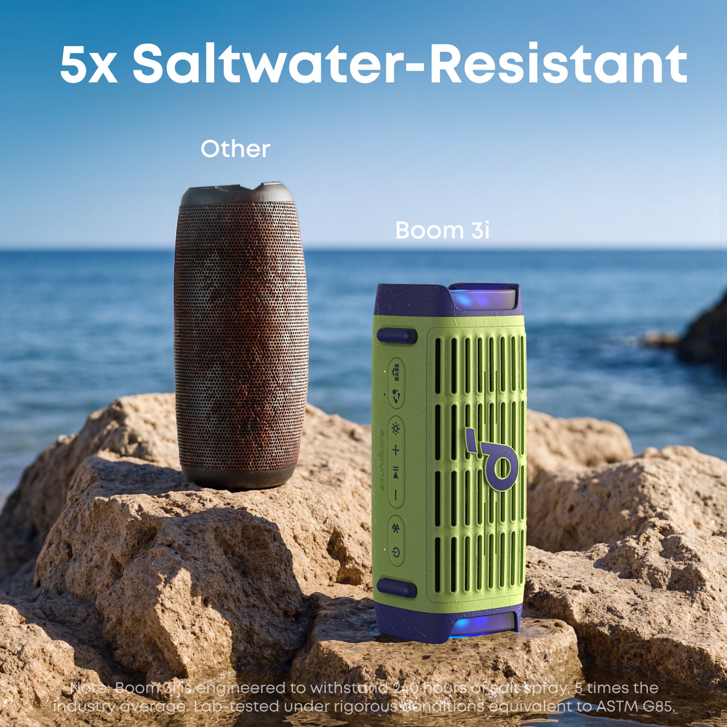 soundcore Boom 3i | Portable Rugged Outdoor Speaker
