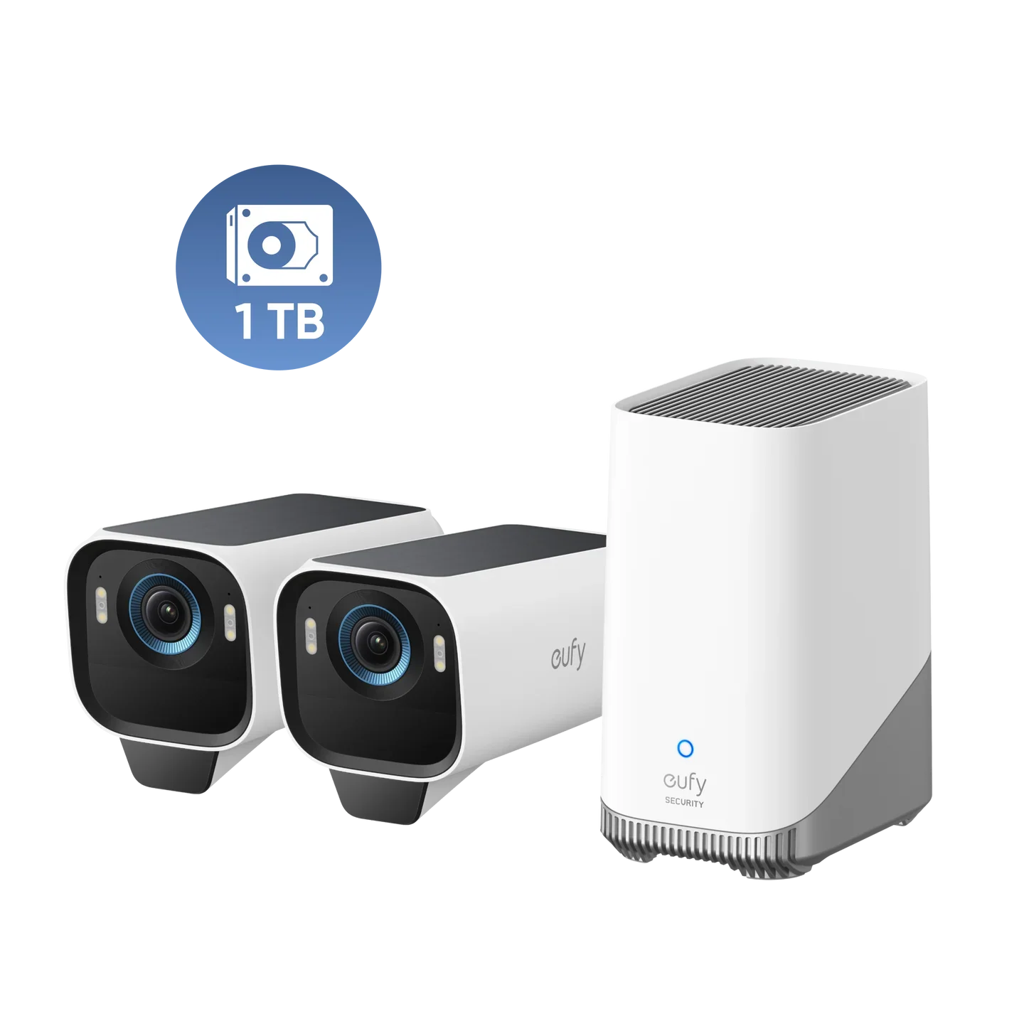 Eufy X10 Pro Omni + EufyCam S3 Pro 2-Cam Kit + 1 TB Hard Drive + Soundcore Motion Boom