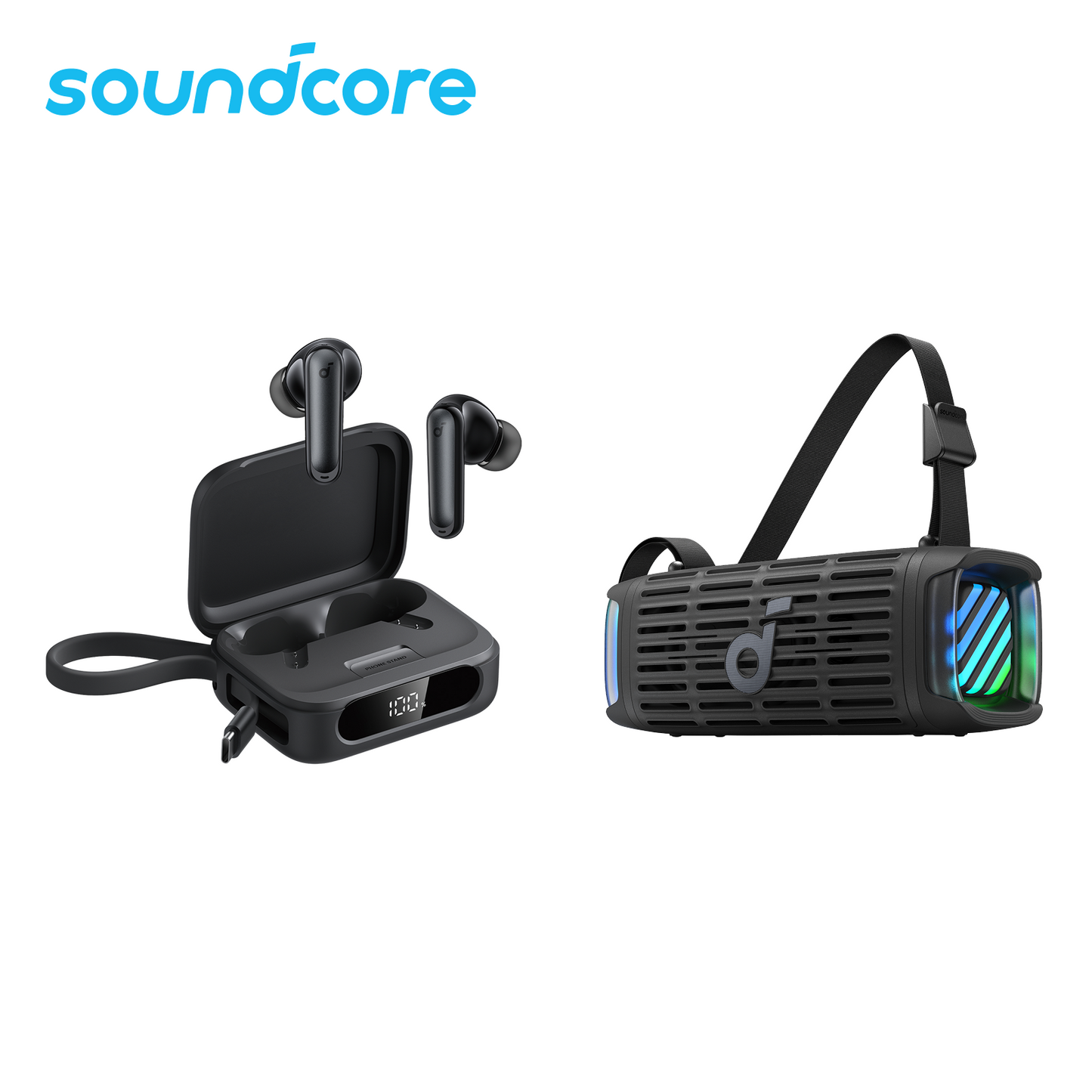 soundcore Boom 3i|Outdoor Speaker & P41i | Wireless Earbuds