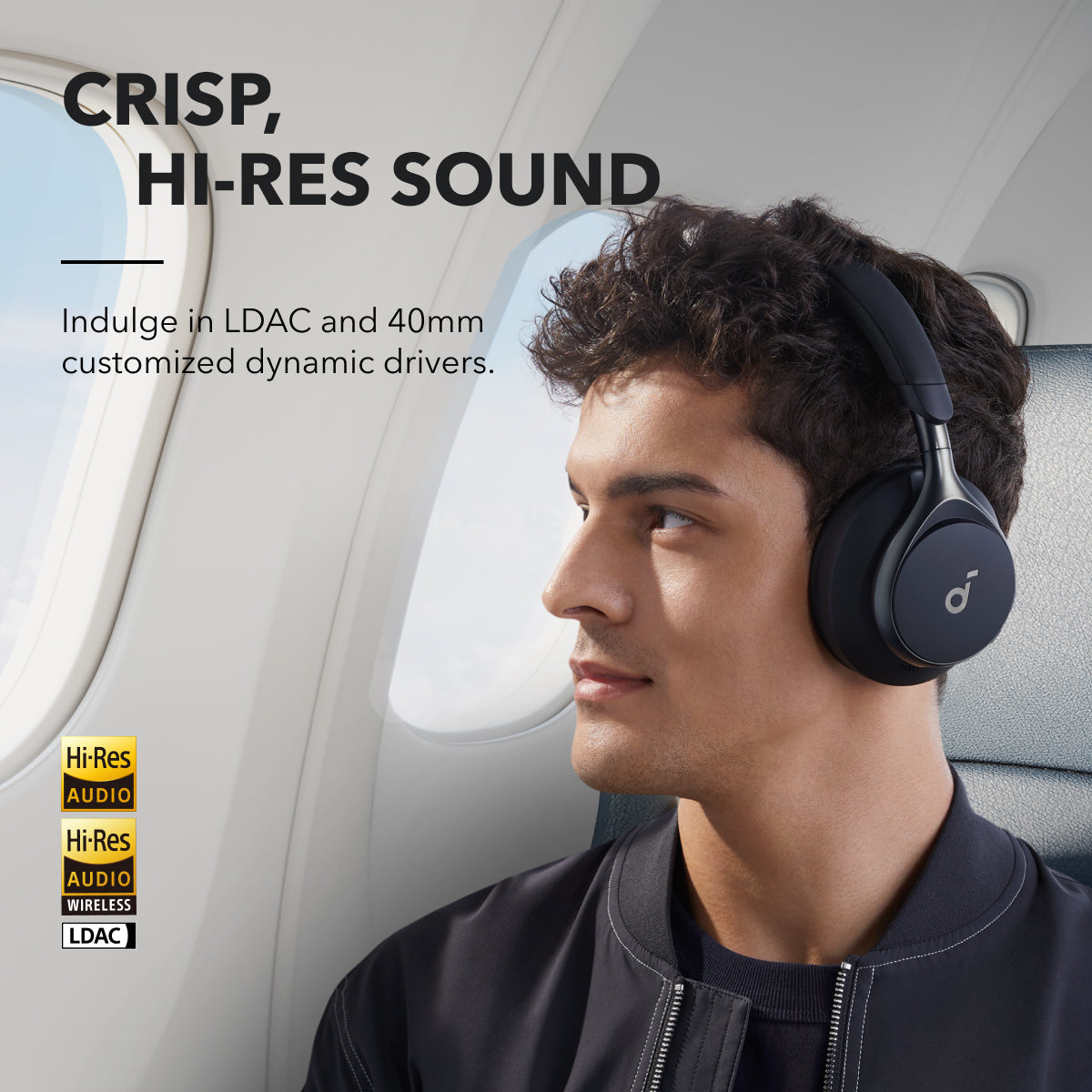 Space One | Active Noise Cancelling Headphones(Refurbished)