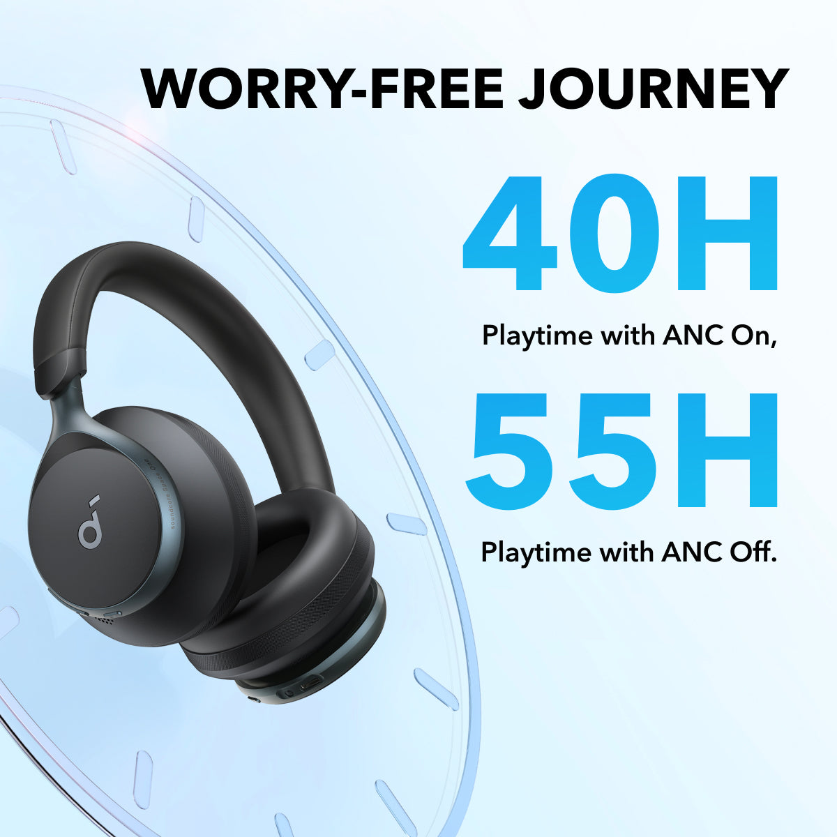 Space One | Active Noise Cancelling Headphones(Refurbished)