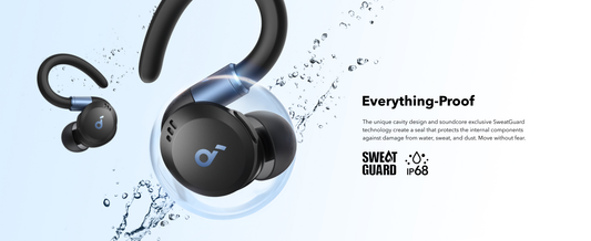 soundcore Sport X20 waterproof headphones with IP68