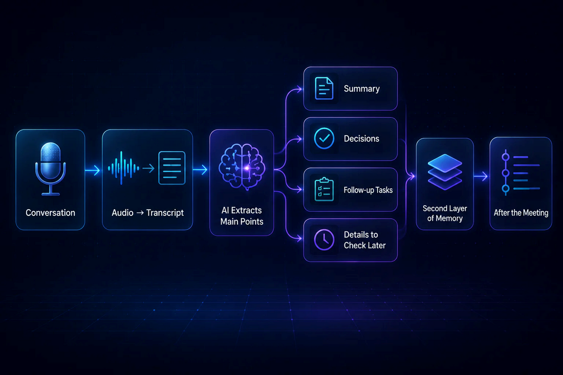 Turn Meetings into Notes in Your Earbuds: How It Works and Who It Suits