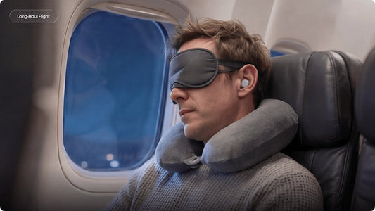 Sleeping on a train