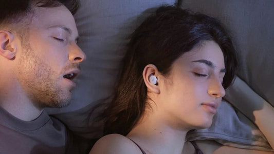 Sleeping with a snoring partner