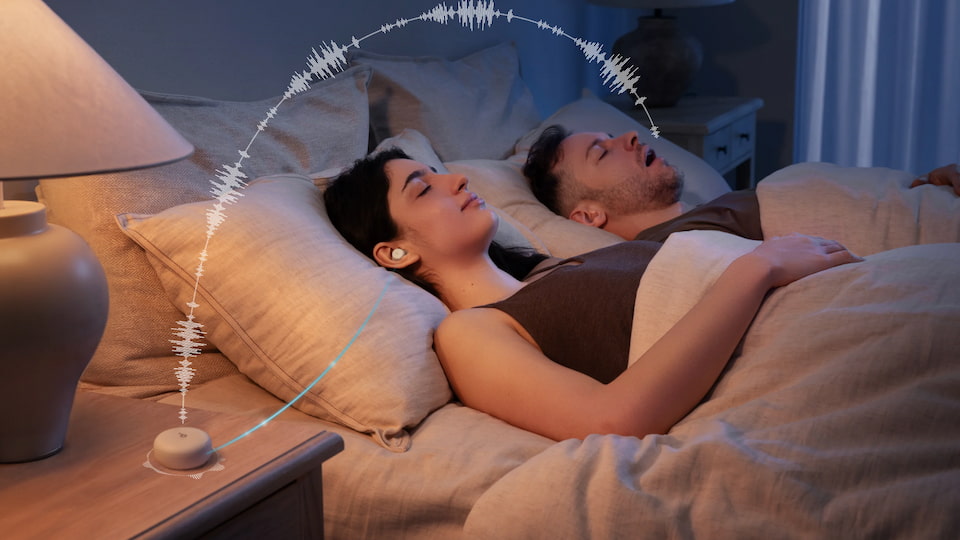 soundcore sleep earbuds snore masking