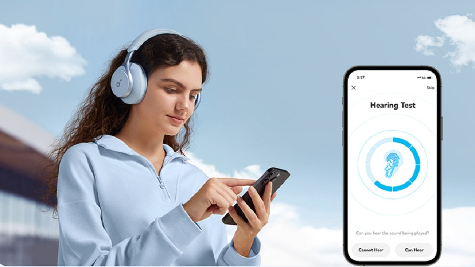 Testing hearing sound