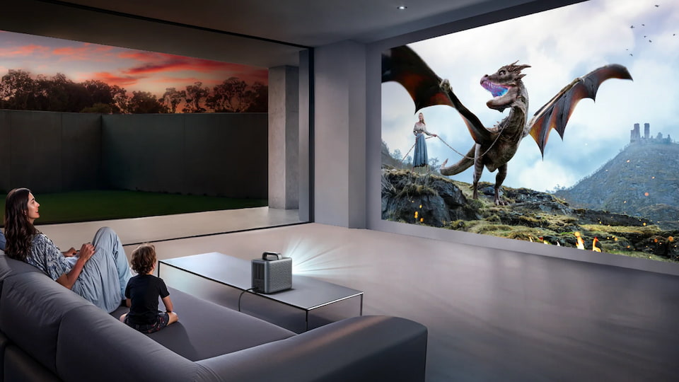 Home theater projector