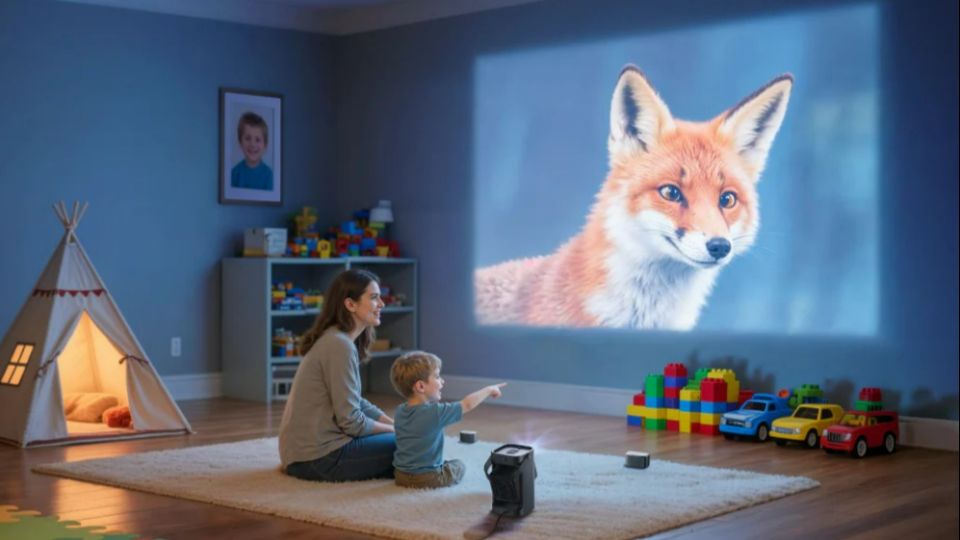 Projection mapping projector