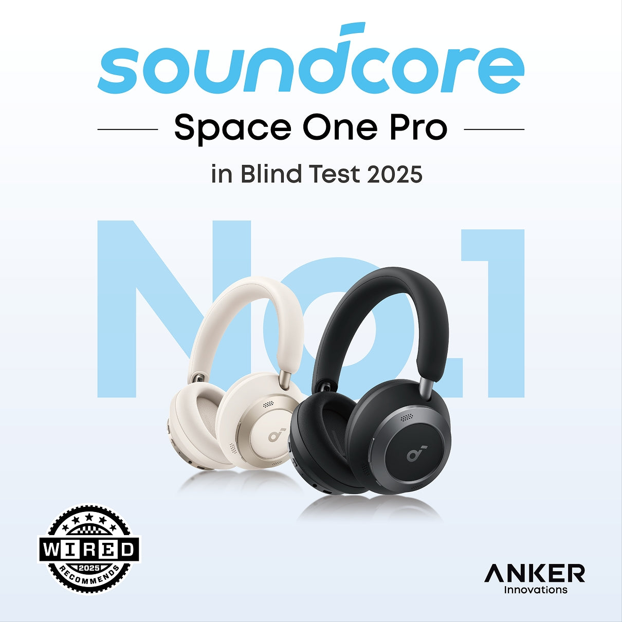 Space One Pro | Foldable Over-Ear Headphones