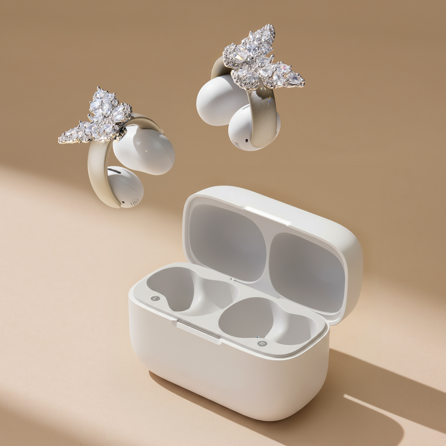 Stylish Butterfly Accessory | Exclusive Design for soundcore AeroClip