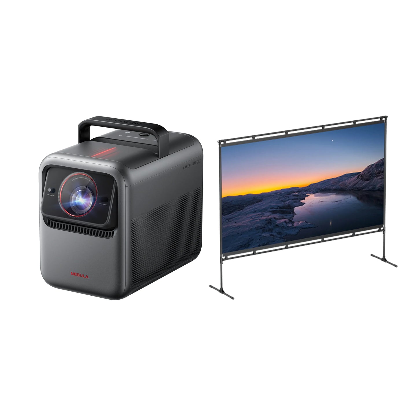 soundcore Nebula X1 | Triple Laser 4K Projector, Portable Home Cinema