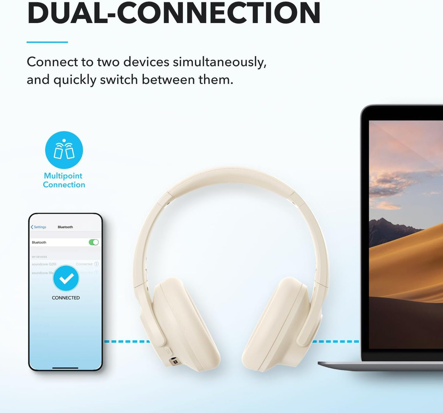 soundcore Q20i | Noise Cancelling Headphones