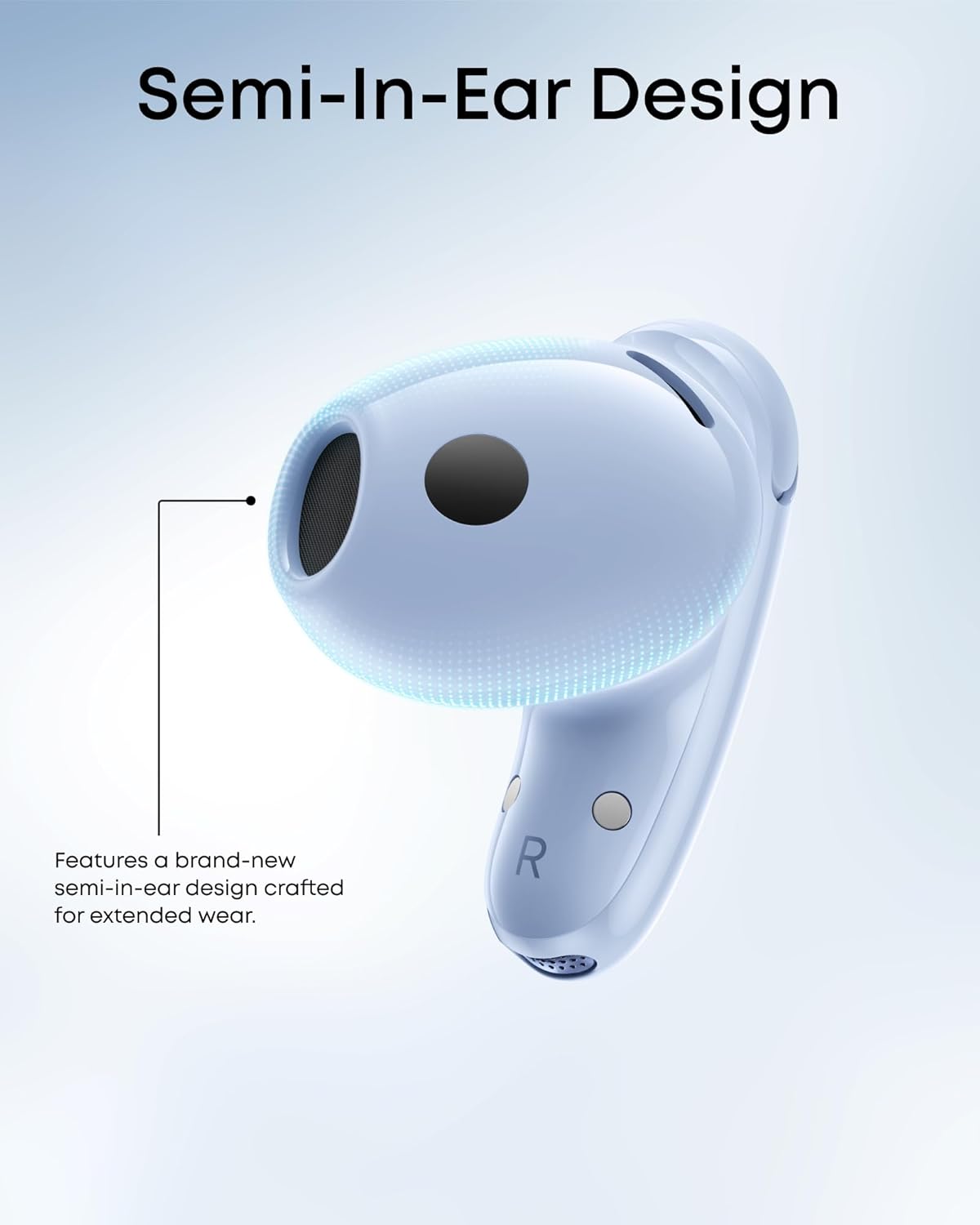 Liberty Buds | Half-In-Ear Design and Real-Time Adaptive ANC