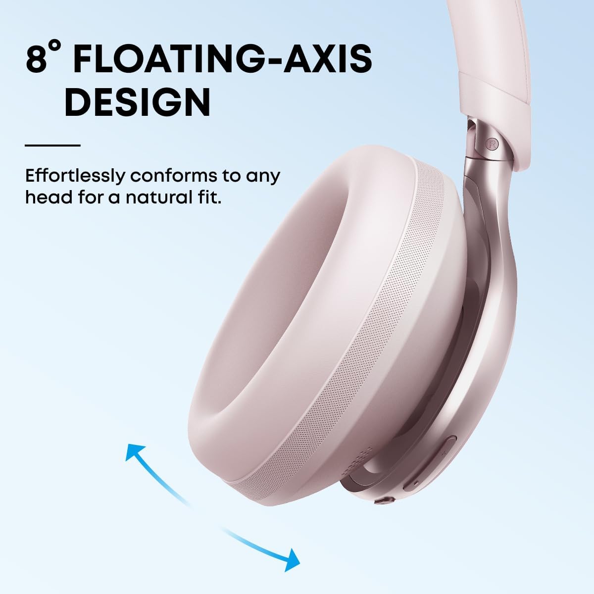 soundcore Space One | Noise Cancelling Headphones, 2X Stronger Voice Reduction