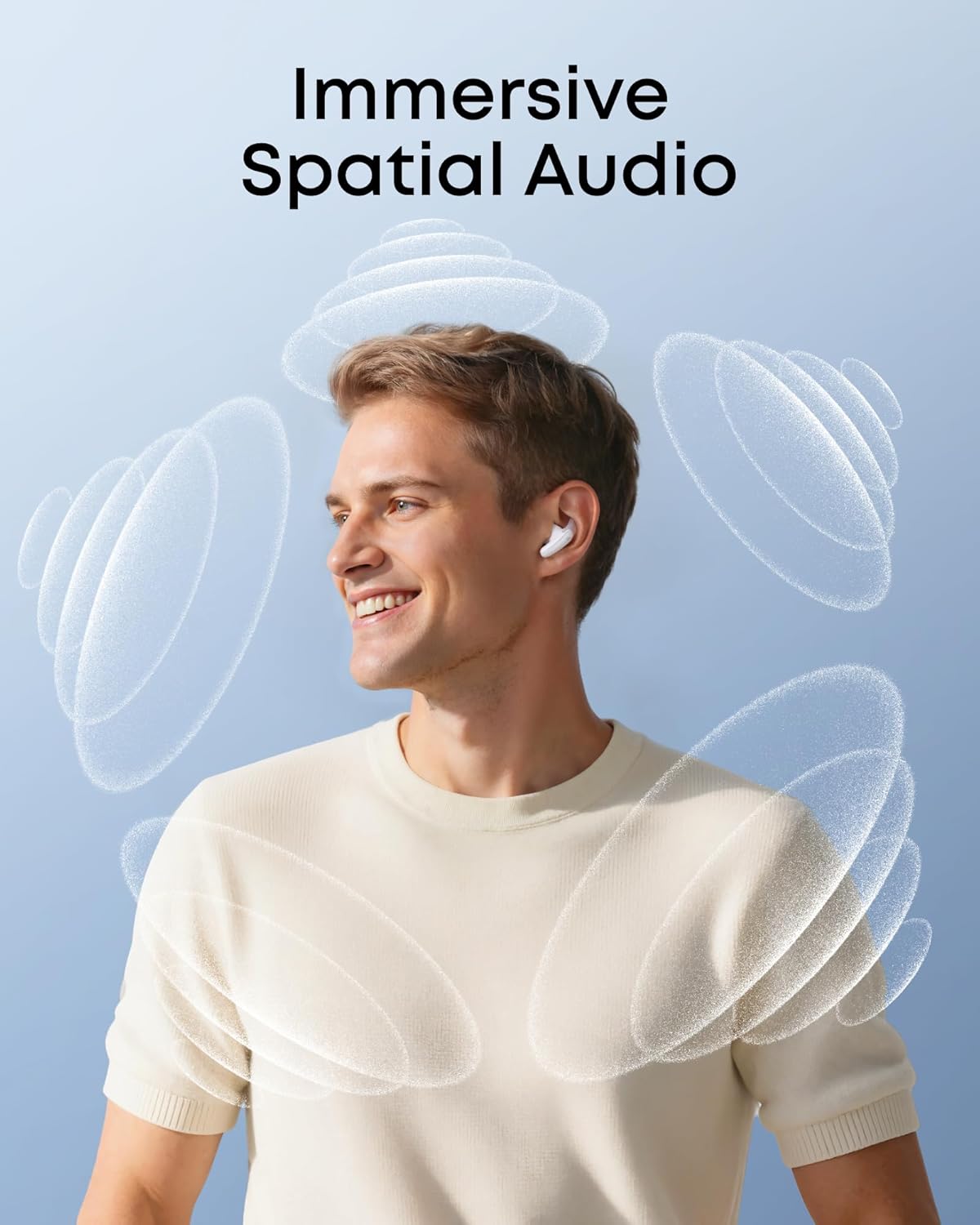 Liberty Buds | Half-In-Ear Design and Real-Time Adaptive ANC