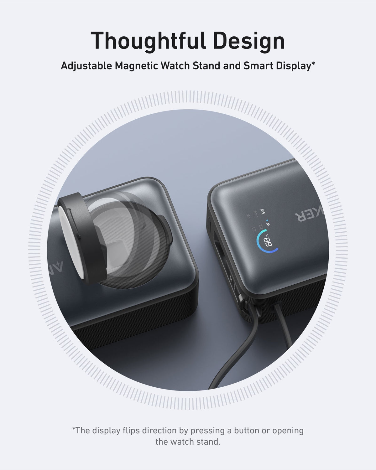 Liberty 4 NC | True-Wireless Noise Cancelling Earbuds + Anker MagGo Power Bank (10K, 35W, For Apple Watch)