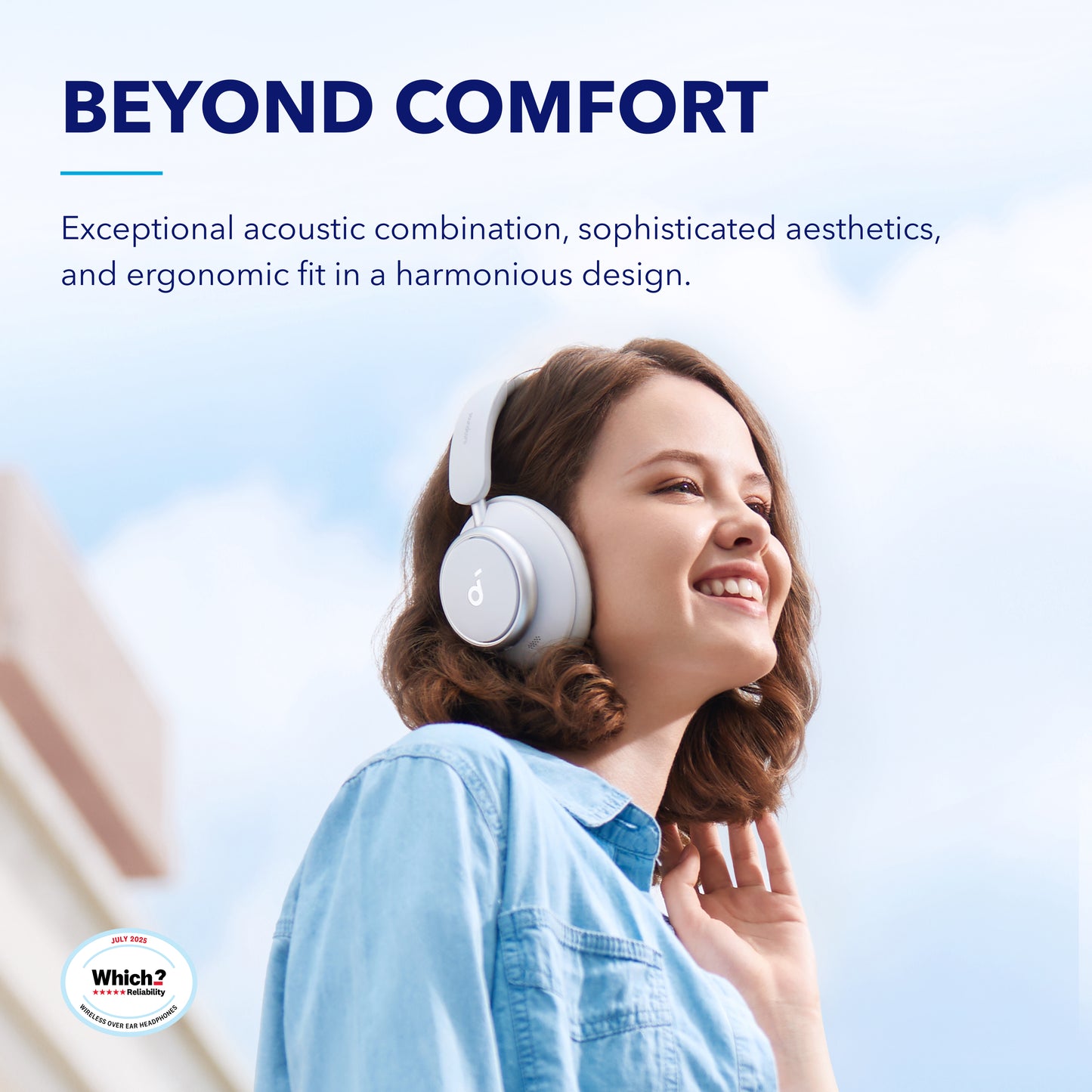 soundcore Space Q45 | Noise Cancelling Headphones, 50H ANC Playtime