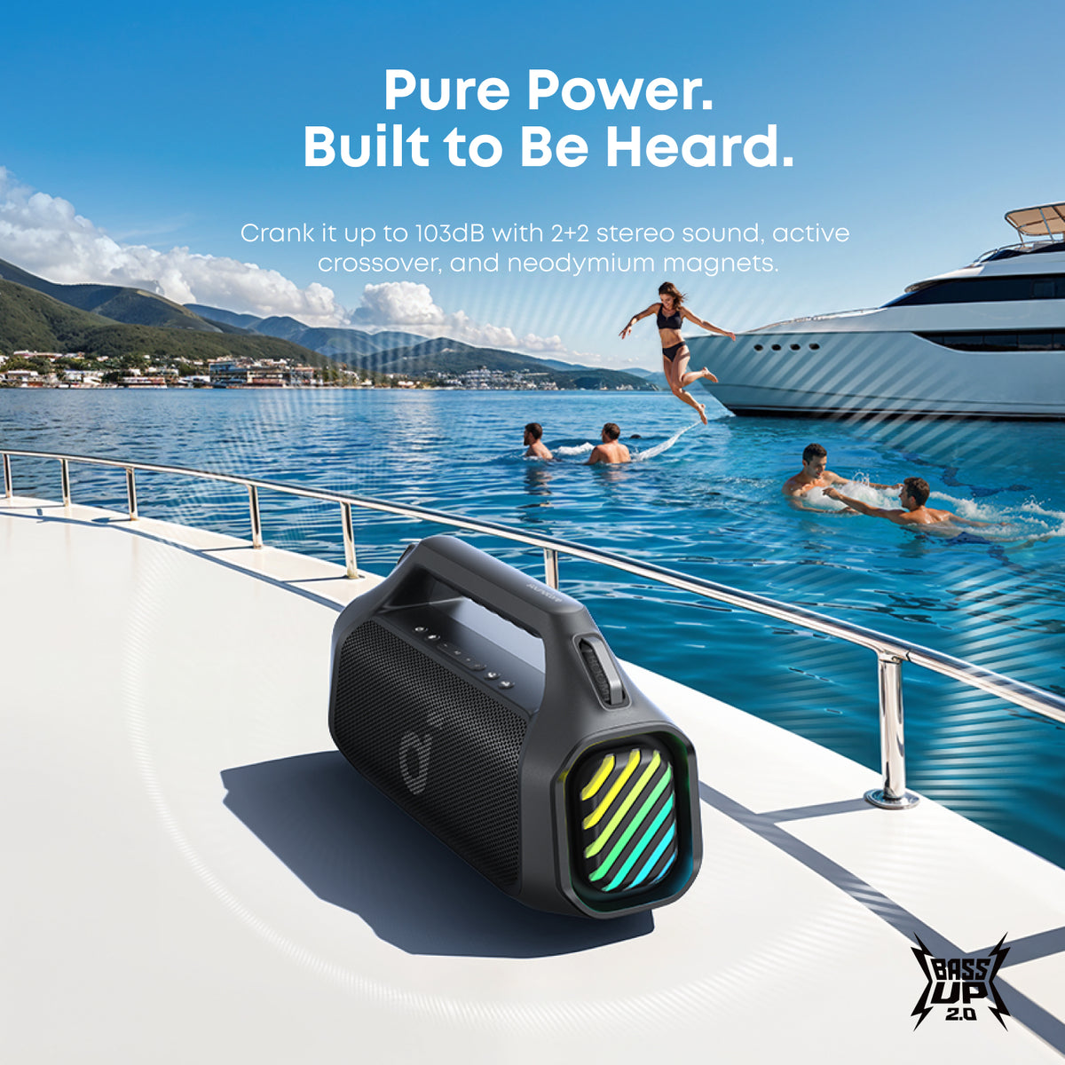 Boom 2 Pro | Ultra-Deep Outdoor Bass
