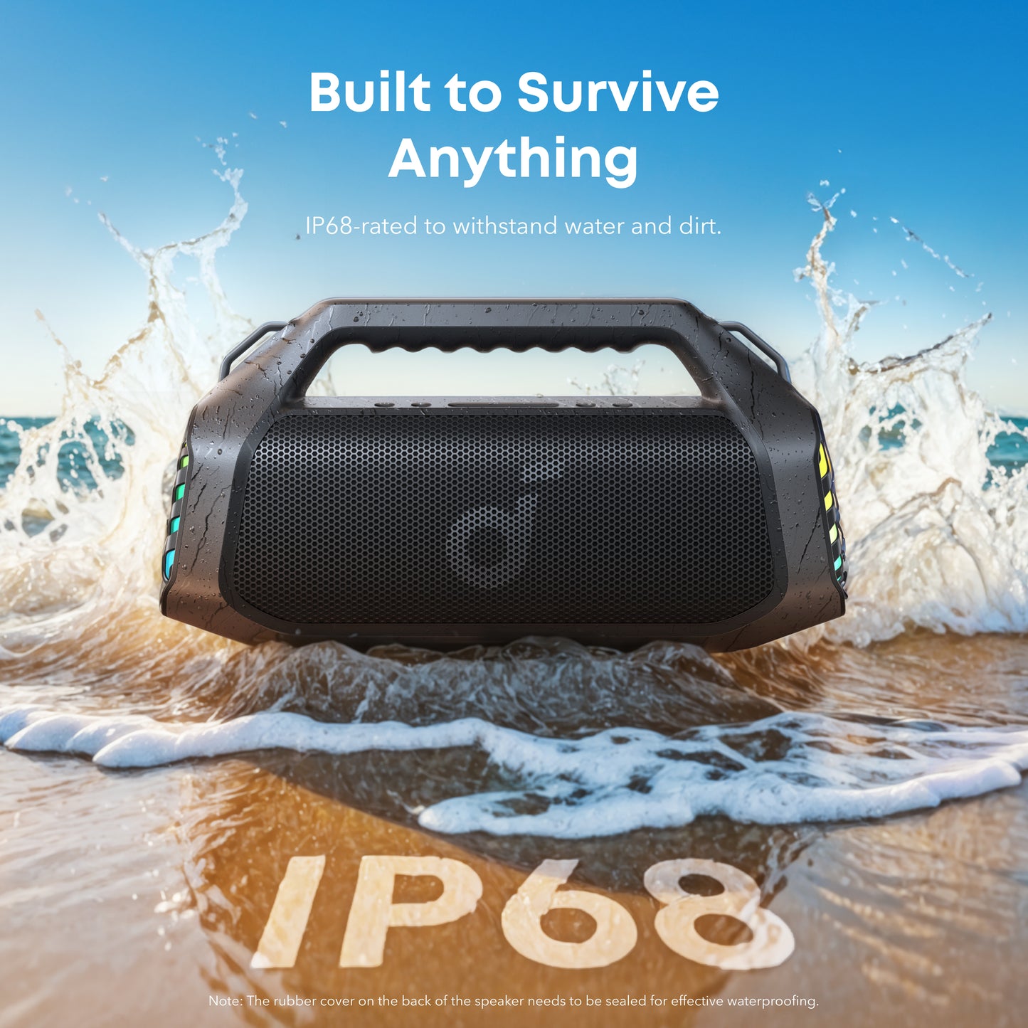Boom 2 Pro| Ultra-Deep Bass for Outdoor Adventures The Ultimate Speaker for Outdoor Adventures, Fishing Trips Relaxing on the Beach