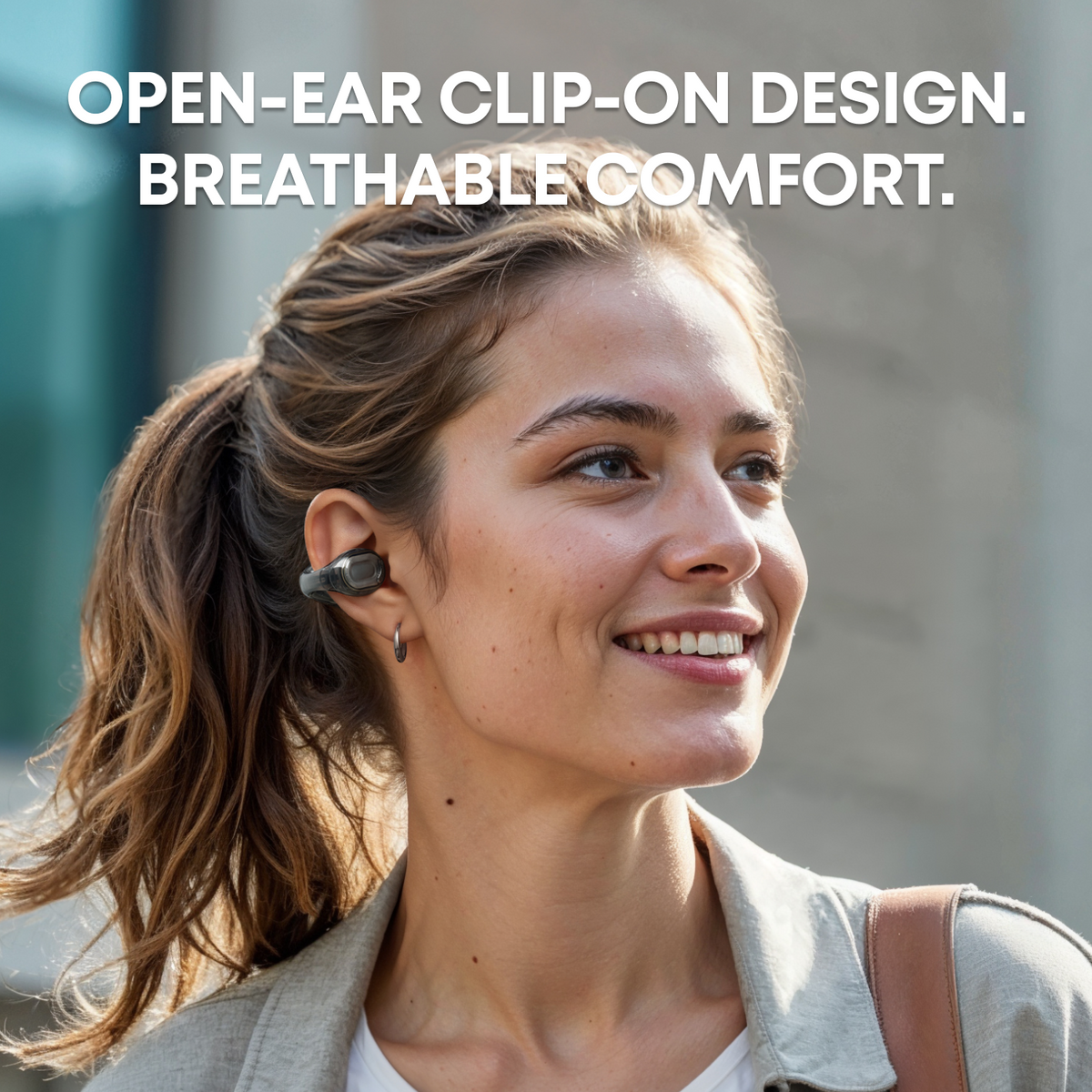 soundcore C40i | Flexible and Comfortable Clip-On Earbuds
