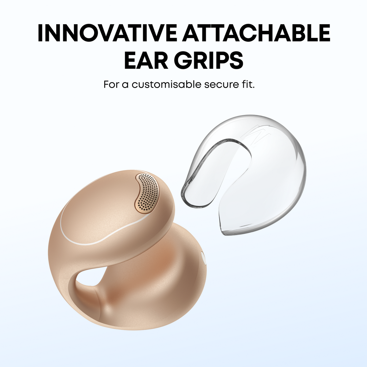 soundcore C40i | Flexible and Comfortable Clip-On Earbuds