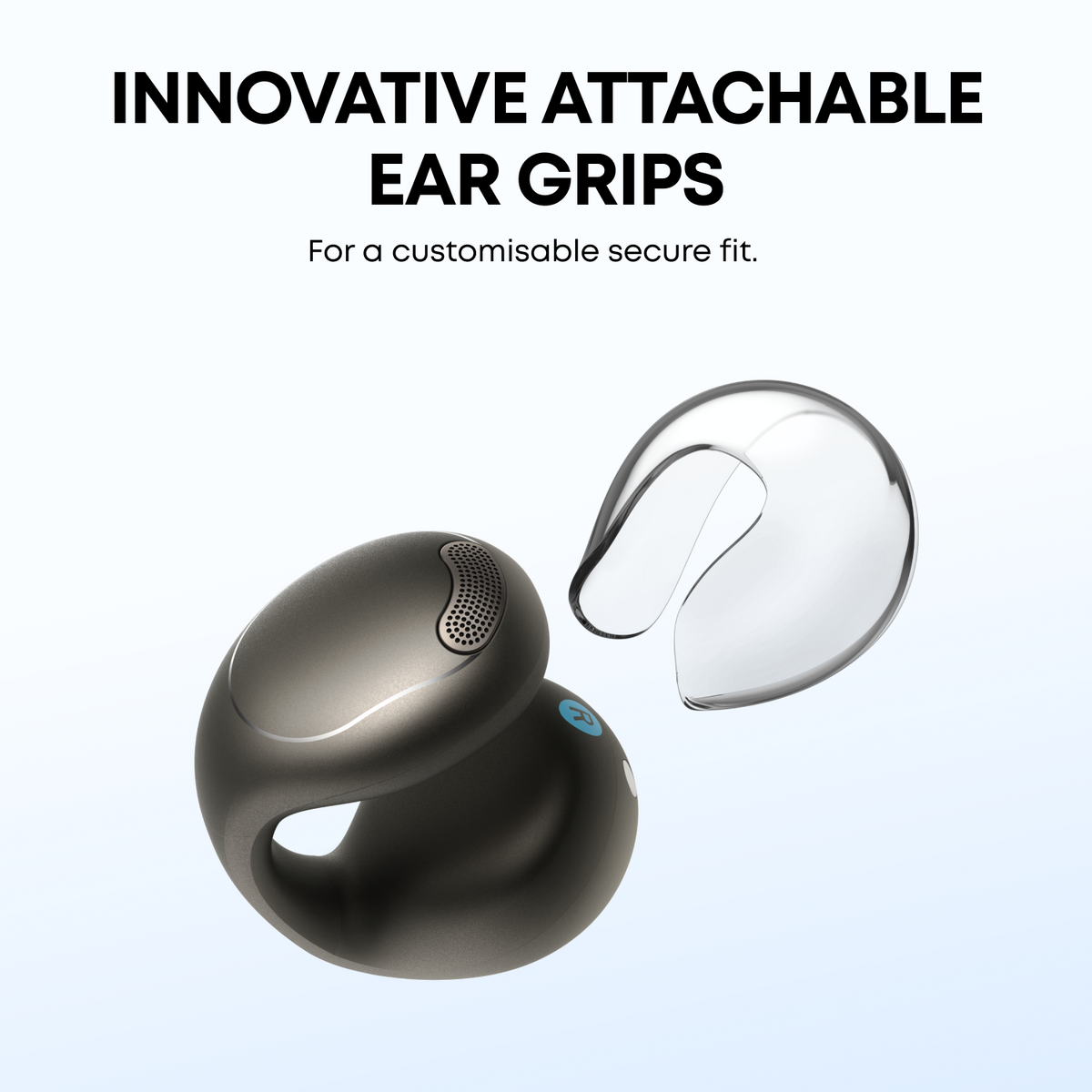 soundcore C40i | Flexible and Comfortable Clip-On Earbuds