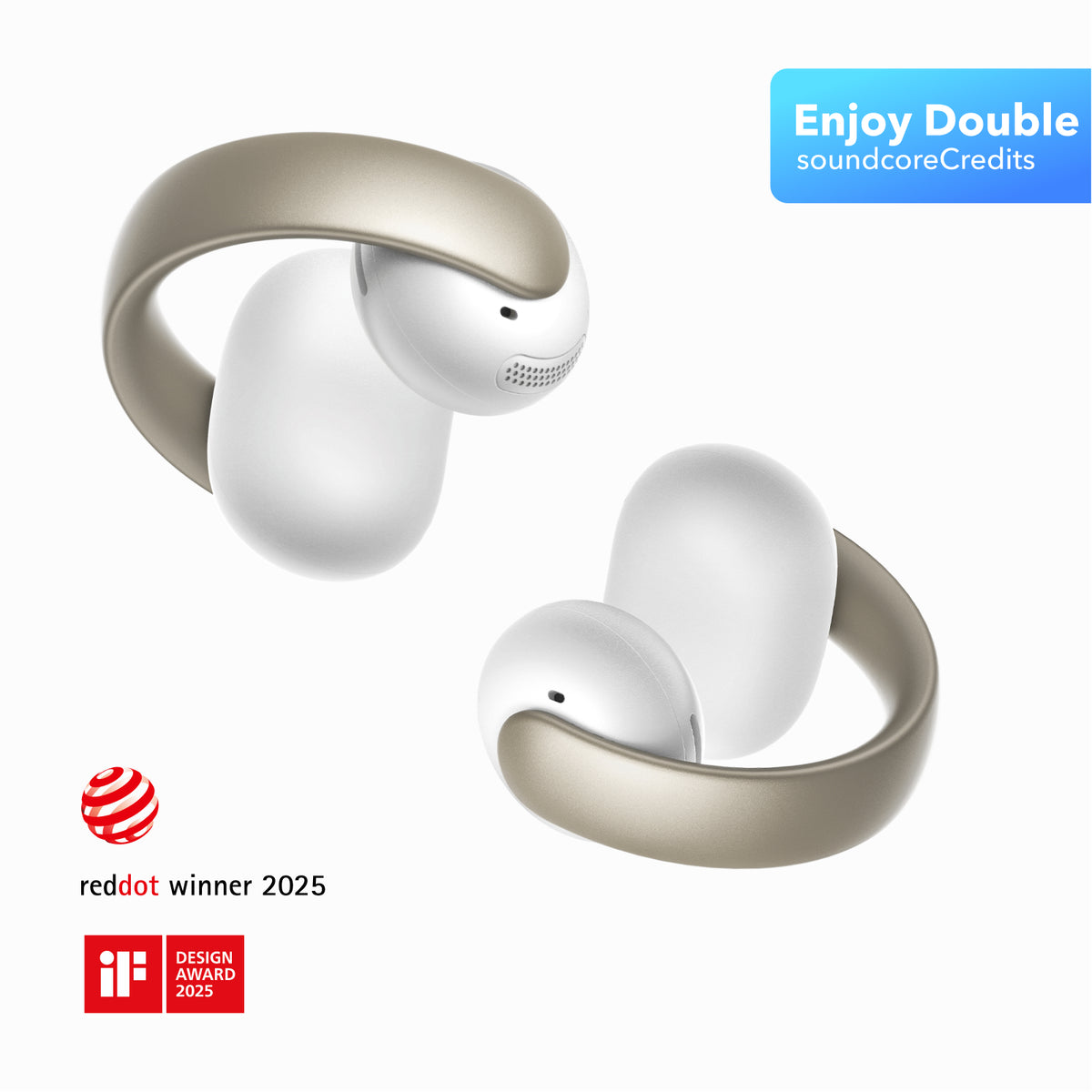 AeroClip | Open-Ear Clip-On Earbuds with Adaptive Comfort