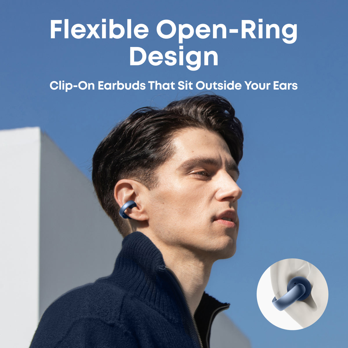 AeroClip | Open-Ear Clip-On Earbuds with Adaptive Comfort