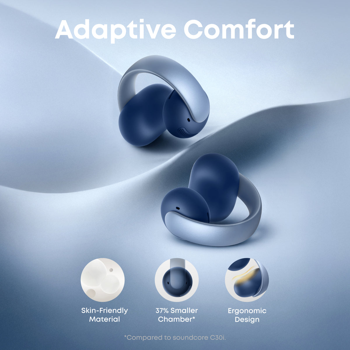 AeroClip | Open-Ear Clip-On Earbuds with Adaptive Comfort