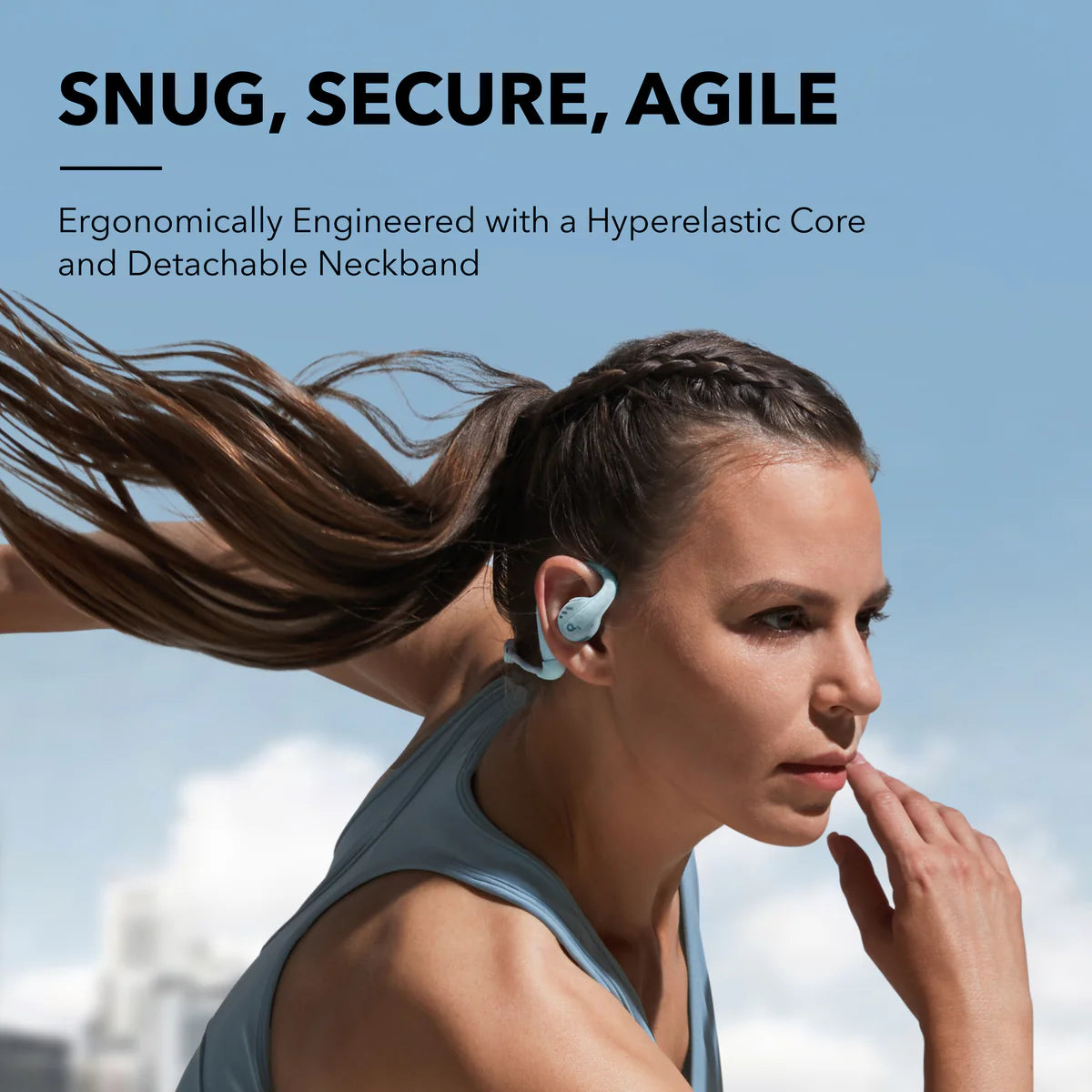 soundcore AeroFit Pro | Open-Ear Headphones, Ultra Secure Fit
