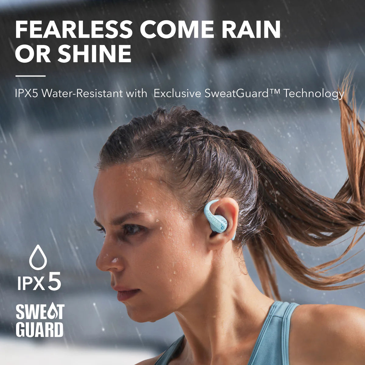 soundcore AeroFit Pro | Open-Ear Headphones, Ultra Secure Fit