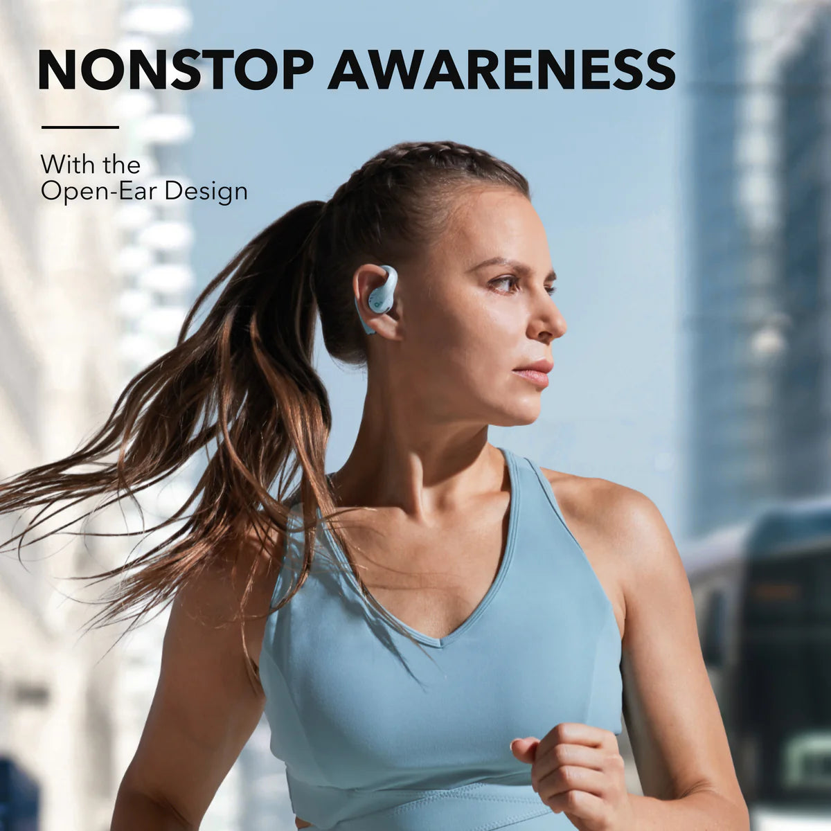 soundcore AeroFit Pro | Open-Ear Headphones, Ultra Secure Fit