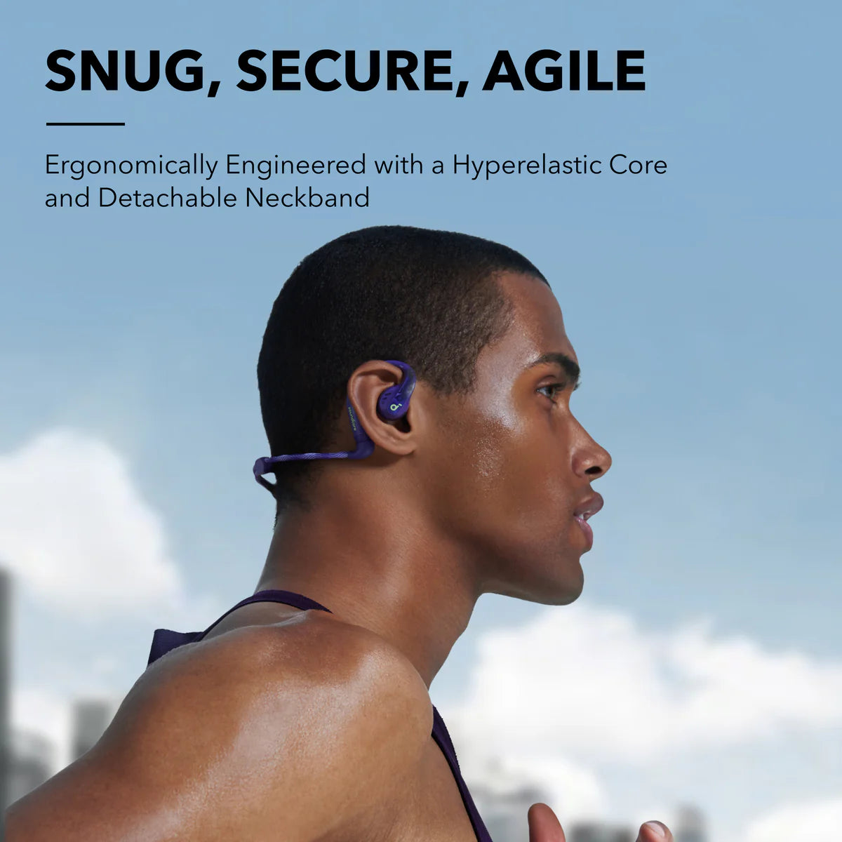 soundcore AeroFit Pro | Open-Ear Headphones, Ultra Secure Fit