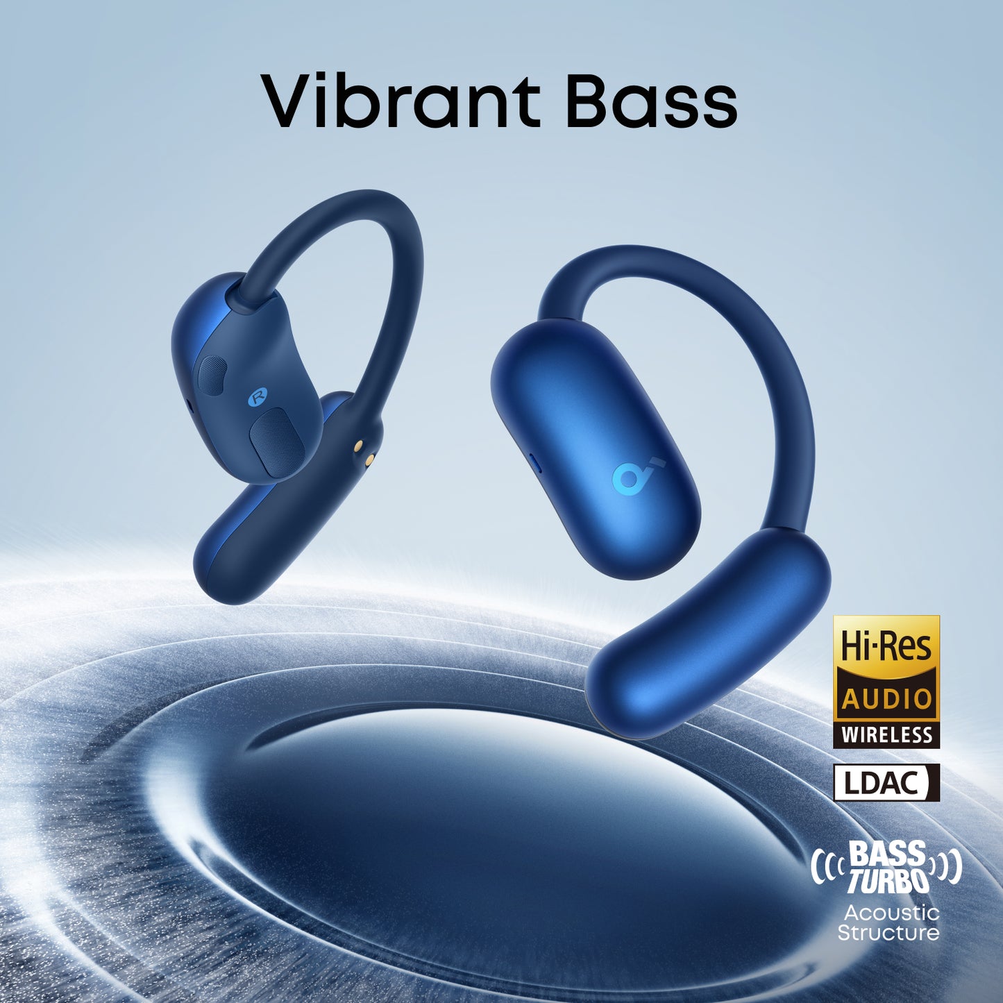 AeroFit 2 | Adjustable Open-Ear Wireless Earbuds